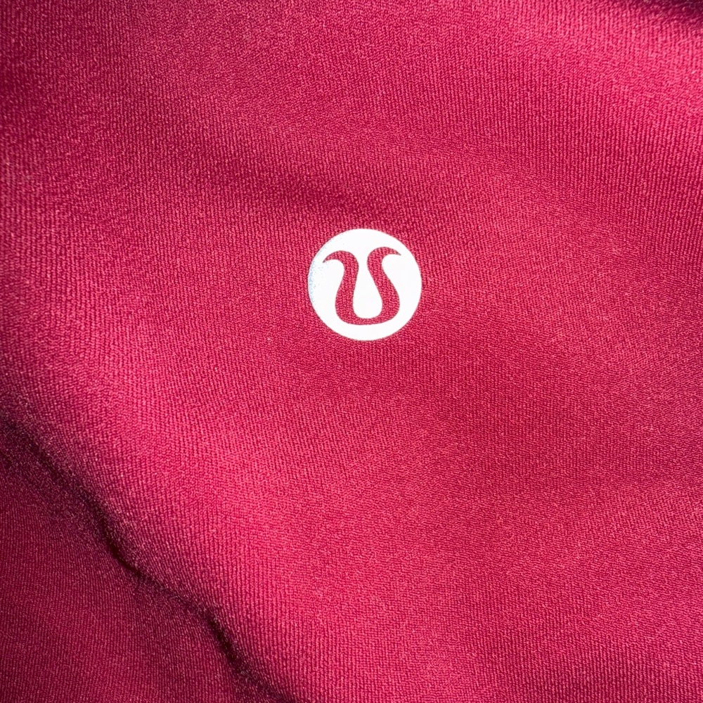 Lululemon Raspberry Leggings - Picture 2 of 4